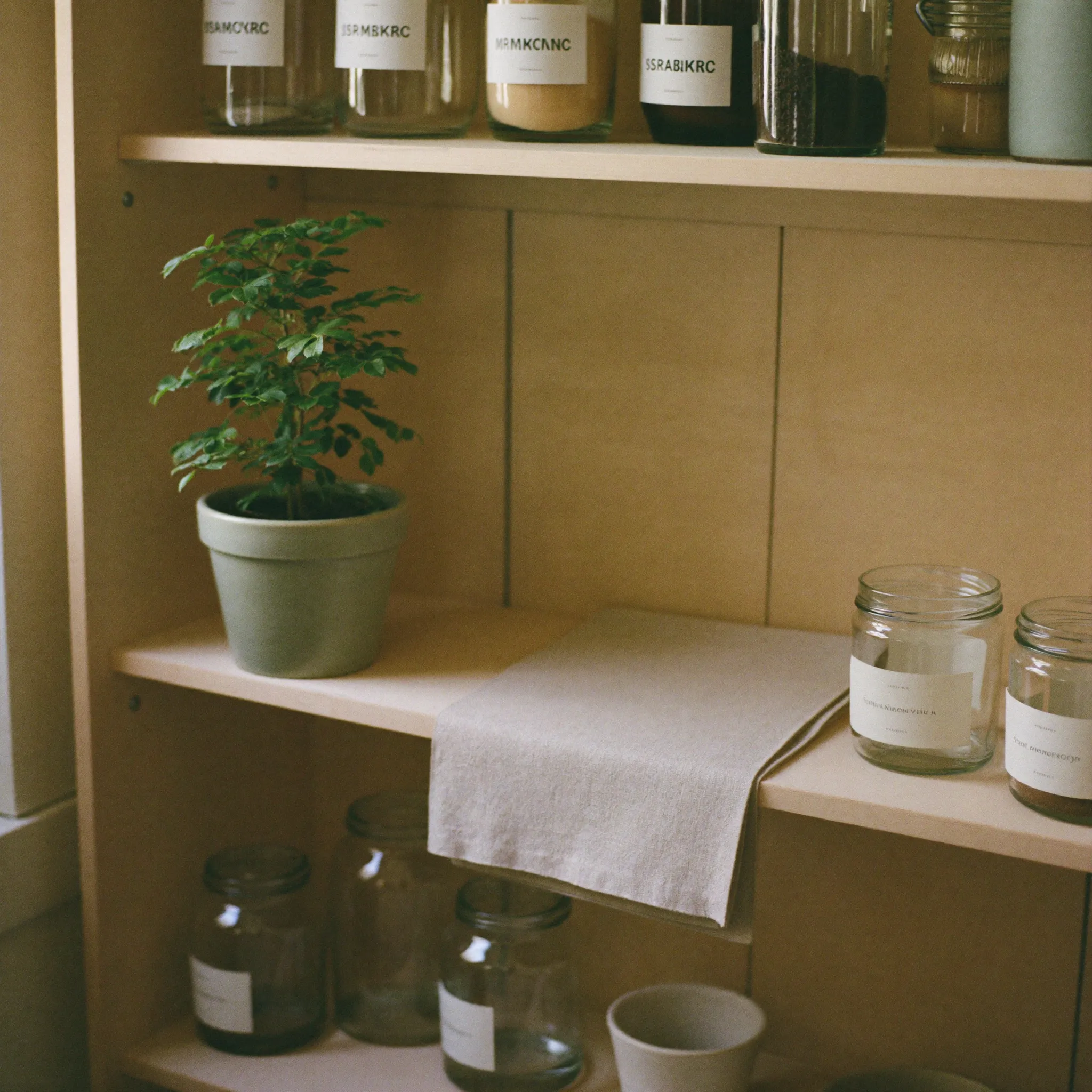 A warm retail detail